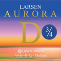 Larsen Viola strings Aurora D 3/4 medium
