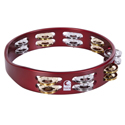 Toca Tambourine Colorsound Matte Racing Red TCT10-RR