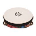 Latin Percussion Tambourine World Beat Single Row with Head LP7022