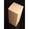 White tube box - X-Large