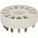 Tube Socket 12-pin, PC Mount