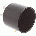 Tube Base 4-pin, Black