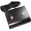 Footswitch box, two button LED