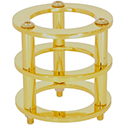 Gold tube cage