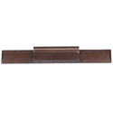 GEWA Pro Arte classical guitar bridge 4/4 size, acacia