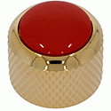 Q-Parts Dome GLD Solid Red