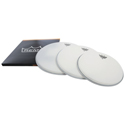 Remo Emperor White roughened ProPack PP-0962-BE