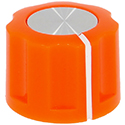 Synth knob Synthie-2 Orange