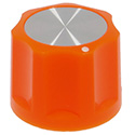 Synth knob Synthie-3 Orange