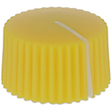 Amp style knob Yellow