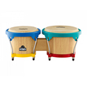 NINO Percussion Wood Bongo 6 1/2 inch+7 1/2 inch Nino