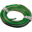 Triple Wire 0,14mm, gn/bn/wh, 5m