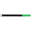 Velcro cable ties, 20x300mm, 10pcs, Green