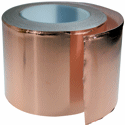 Copper foil 100mm, adhesive, 1m