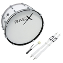 PURE GEWA Marching Bass Drum Basix 24 x 10 inch