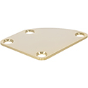 Toronzo Neck Plate Contoured Gold