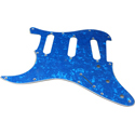 Toronzo Pickguard ST-SSS-LH-3PLY-Pearl Blue