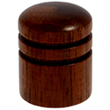 Wood knob Dome-2-Walnut