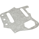 Toronzo Pickguard JAG-3PLY-White Pearl