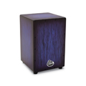 Latin Percussion Cajon Aspire Accents Blueburst Streak