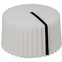 Amp style knob PSH-White