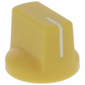Yellow pointer knob PSH