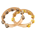 Latin Percussion Tambourine Accent double-row, copper