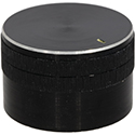 Black Aluminum knob 31mm