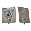 Latin Percussion Side plate Brazilian LP3512 Rebolo - LP3514 Tantan chrome
