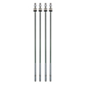 Latin Percussion Tuning screws Brazilian Repinique - LP3110 LP3112 Chrome, 4 pieces