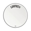 Gretsch Bass drum head Ambassador white roughened 24 inch