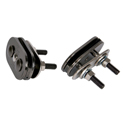 Latin Percussion Conga boiler assembly Brushed Nickel - LPA653