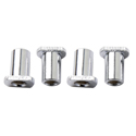 Latin Percussion Tuning Hooks & Tuning Screw Accessories Threaded Sleeves Brazilian Top Tuning - LP3110 LP3112 Repinique - LP3018 LP3020 LP3118 LP3120 Surdo - LP3408 Cuica - LP3212 Caixa - LP3314 Timbau chrome