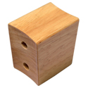 Latin Percussion Middle Block Bongo Traditional - LP202-AW LP201A-3 Generation 3 Nature