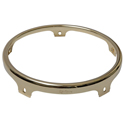 Latin Percussion Conga Aspire EZ Curve Gold hoops 12 inch Drum 6 Hole