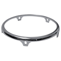 Latin Percussion Hoops Conga Comfort Curve II - X Series - Chrome 11 inch Quinto 5 Hole