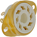 Tube Socket Octal TS8-PCRL-GOLD