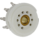 Tube socket Noval CPC-MHSP-GOLD