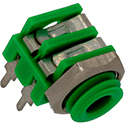 Cliff 1384P-Green 3,5mm jack