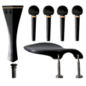 GEWA Viola set ebony 4/4