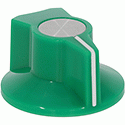 Synth knob Synthie-1 Green