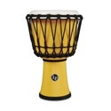 Latin Percussion Djembe World 7-inch Rope Tuned Circle Yellow