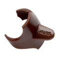 Aulos Recorder thumb rest tenor dark brown