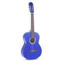 PURE GEWA Classical Guitar Basic 3/4 transparent blue