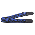 Ovation Signature Nylon Guitar Strap Regal Blue/Black