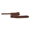 Ovation Premium leather guitar strap Chocolate