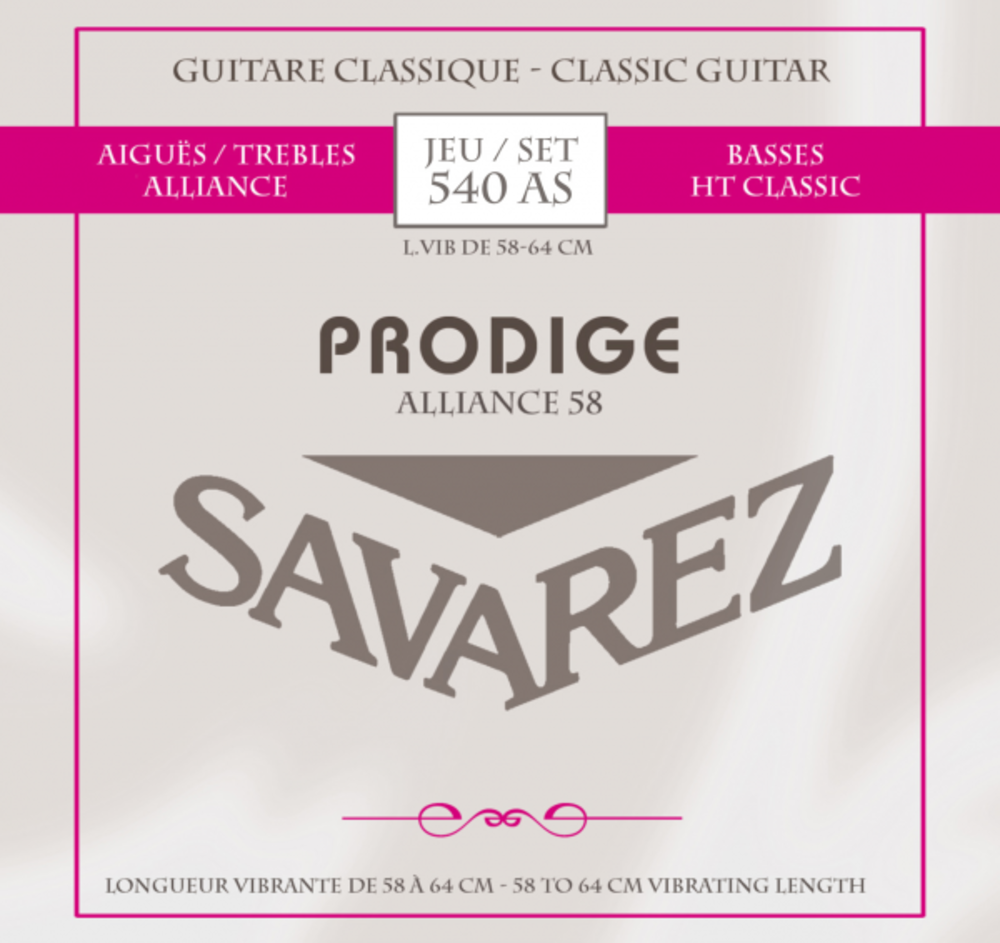 Savarez Prodige 38 children's guitar 3/4-7/8 carbon 540AS