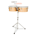 Latin Percussion Timbales Tito Puente Bronze 14 inch/15 inch