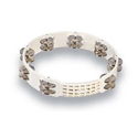 Latin Percussion Tambourine Aspire 10 inch white