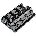 Babicz FCH-4 Bass Bridge Z-Series 5-Hole Mount Black